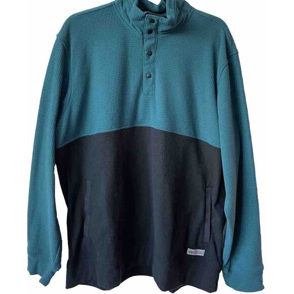 Outdoor Research treeline black trail mix snap pullover XL mens NEW 288548 - Picture 4 of 5